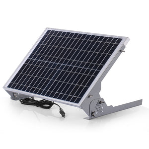 20w 20 watt solar panel with adjustable mount brackets for 12v battery