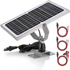 BC-10W Solar Panel Battery Charger