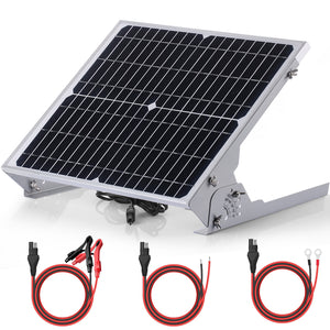 BC-20W Solar Panel Battery Charger