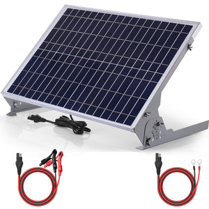 BC-30W Solar Panel Battery Charger PRO