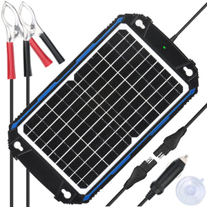 BC-12W Solar Battery Charger Pro