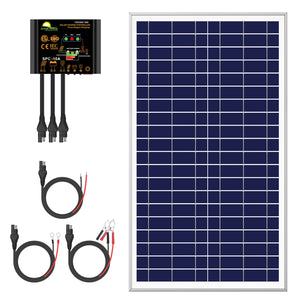 30W Poly Solar Panel Kit