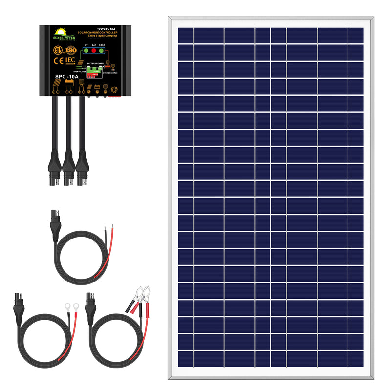 Solarpanel-Kits 3W 8000mAh 12V/9V/6V Ausgang Outdoor