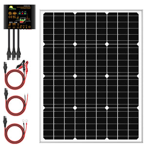 50W Mono Solar Panel Kit