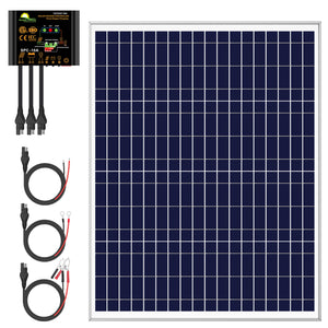 50W Poly Solar Panel Kit