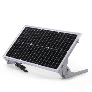 30W 30 Watt monocrystalline solar panel with adjustable mount bracket