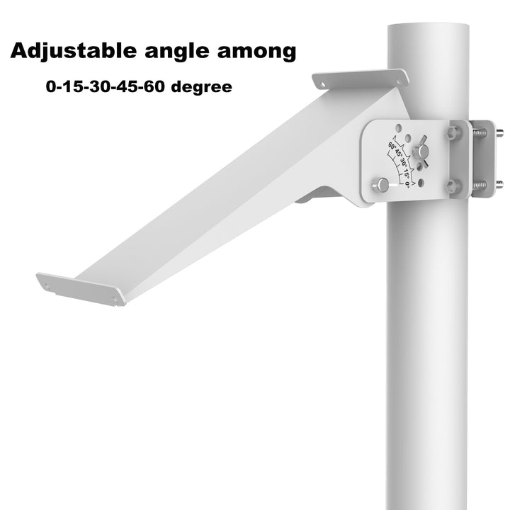 Adjustable Pole Mount Brackets for 50W SUNER POWER